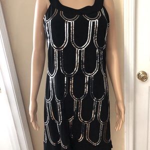 Like New -Scarlett Nite Sequin Cocktail Dress, 10P